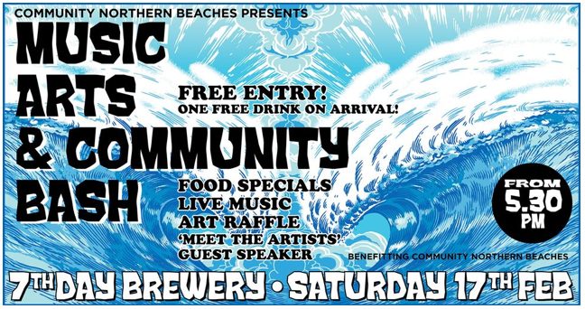 Music, Arts & Community Bash at 7th Day Brewery
